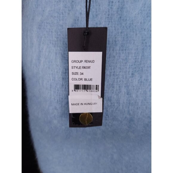 American Retro Renaud Mohair Skirt Size 34 US 2 XS By Nasty Gal $750 - Picture 8 of 10
